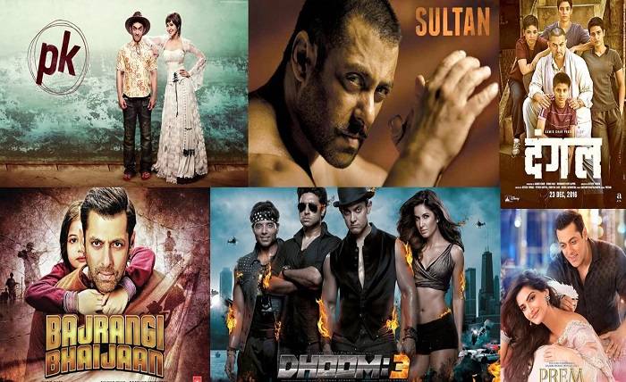 Top 20 Highest Grossing Bollywood Movies of All Time