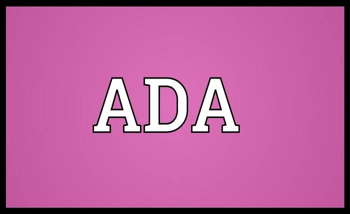 What Does ADA Mean in
